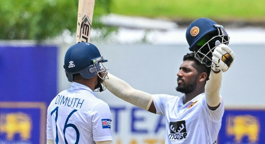 Karunaratne, Madushka hit tons as Sri Lanka pile on runs