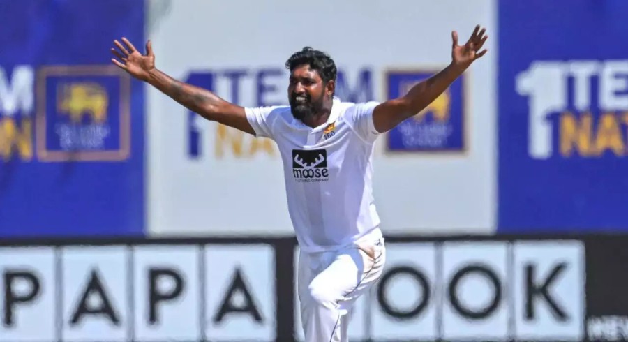 Jayasuriya becomes quickest spinner to 50 Test wickets