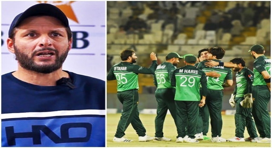 شاہد آفریدی نے ورلڈکپ میں کون سے سینئر بیٹرز کے ساتھ جانے کا مشورہ دیا؟