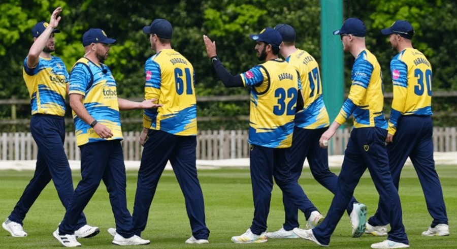 WATCH: Hassan Ali stuns Northamptonshire with hat-trick and fifer