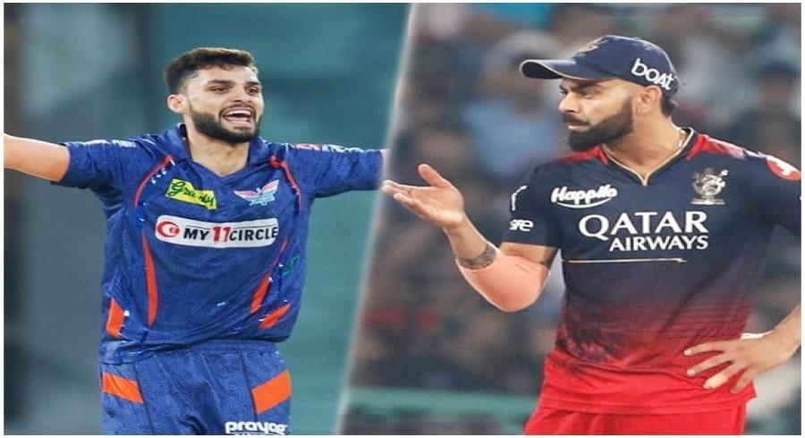 آئی پی ایل سینچری: کوہلی کے مداحوں نے نوین اورگمبھیر کو آڑے ہاتھوں لےلیا