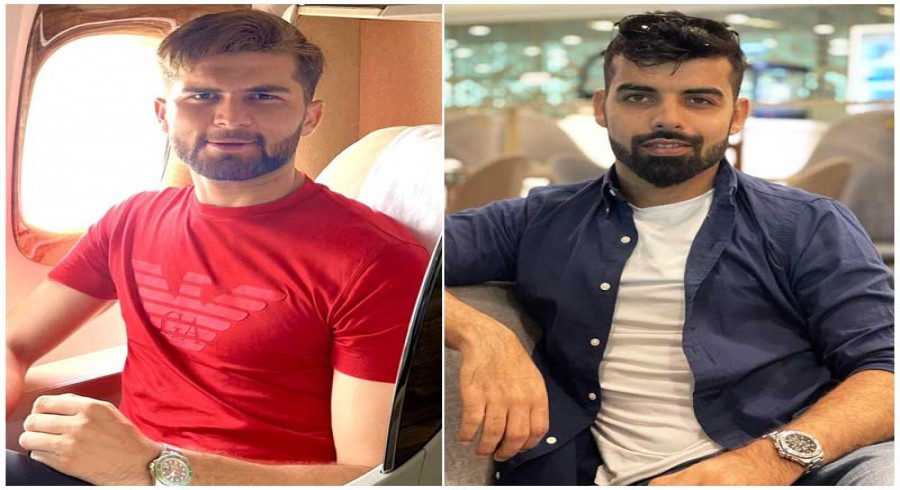 شاہین اور شاداب کاؤنٹی کرکٹ کھیلنے کے لیے انگلینڈ روانہ