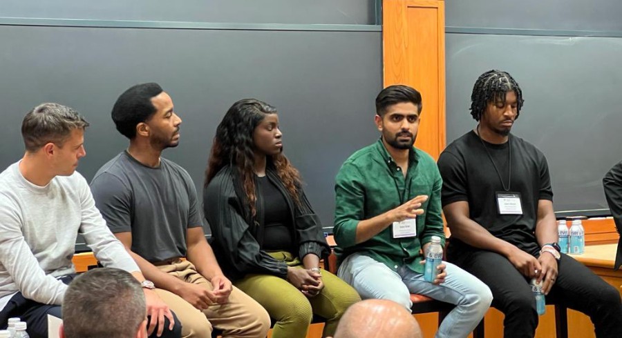 Babar Azam shares picture of his classmates at Harvard Business School