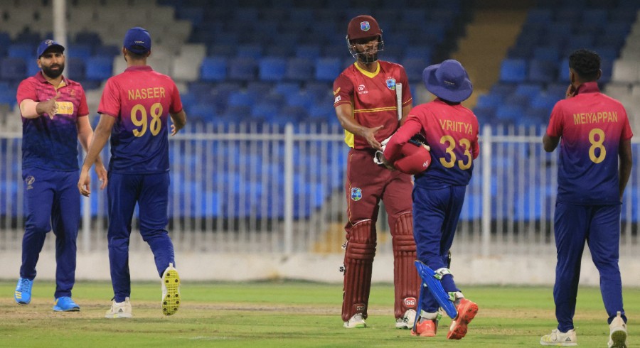 Athanaze, somersaulting Sinclair help West Indies to 3-0 UAE sweep