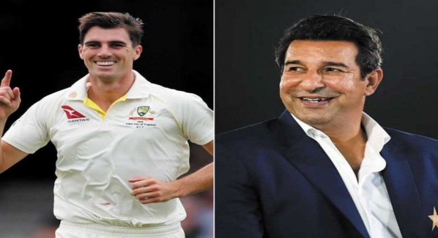 ایشزسیریز:وسیم اکرم آسٹریلوی کپتان پیٹ کمنزکی پرفارمنس پرمسرور