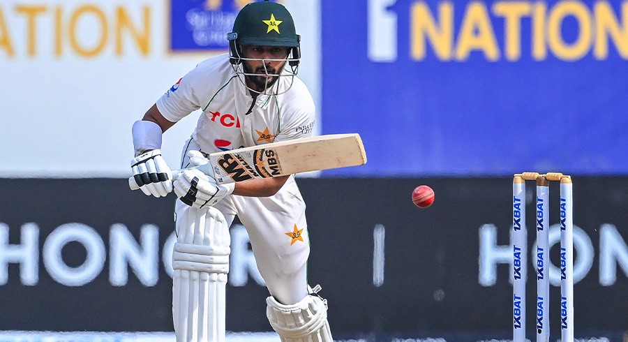 Saud Shakeel scores double ton puts Pakistan on top in Galle Test