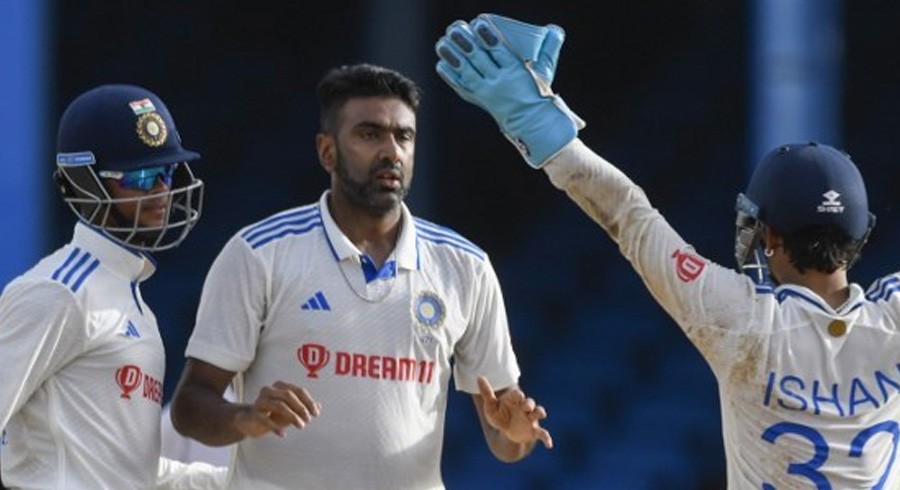 Ashwin double strike boosts India's Test sweep bid