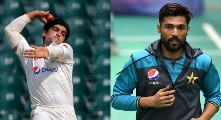 Naseem Shah reacts to Mohammad Amir’s praise