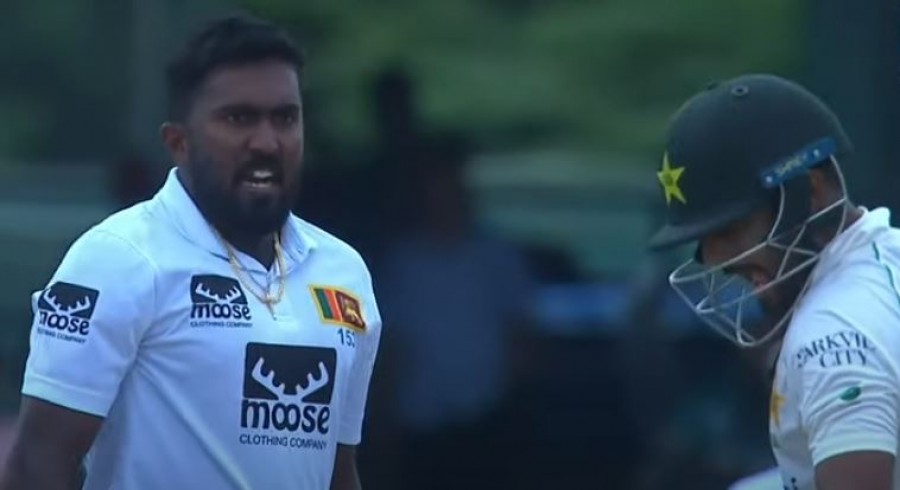 Fernando reprimanded for inappropriate celebration of Shakeel's dismissal