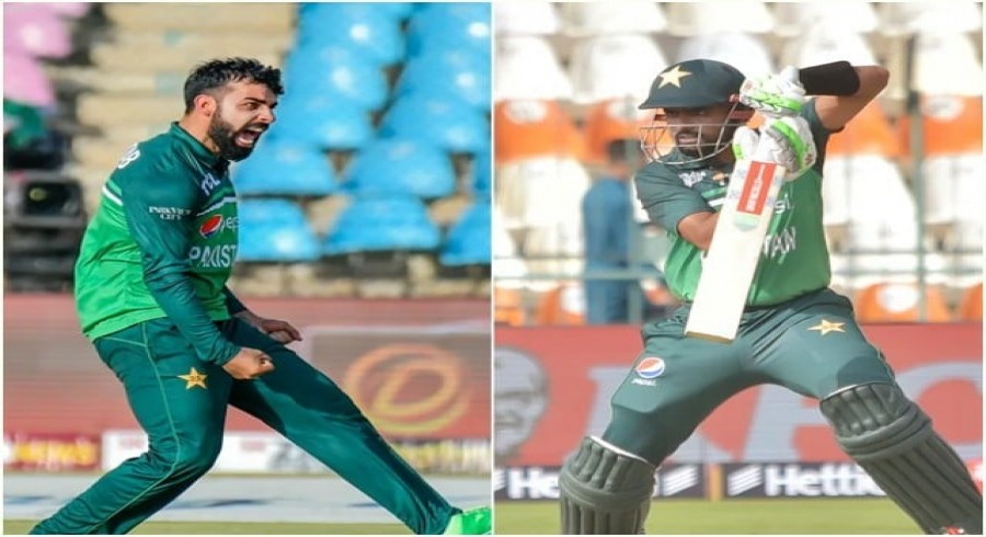 آئی سی سی پلئیر آف دی منتھ میں بابراعظم اور شاداب کے نام شامل