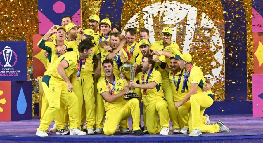 Australia beat India to claim their sixth World Cup title