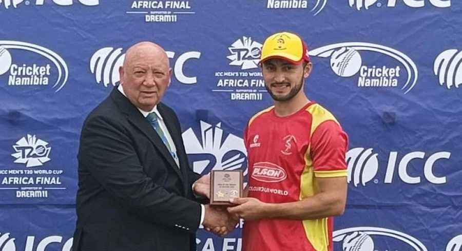 Pakistan-born cricketer star in Uganda’s historic win over Zimbabwe