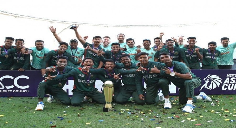    بنگلہ دیش انڈر 19 کرکٹ ٹیم نے ایشیا کپ جیت لیا