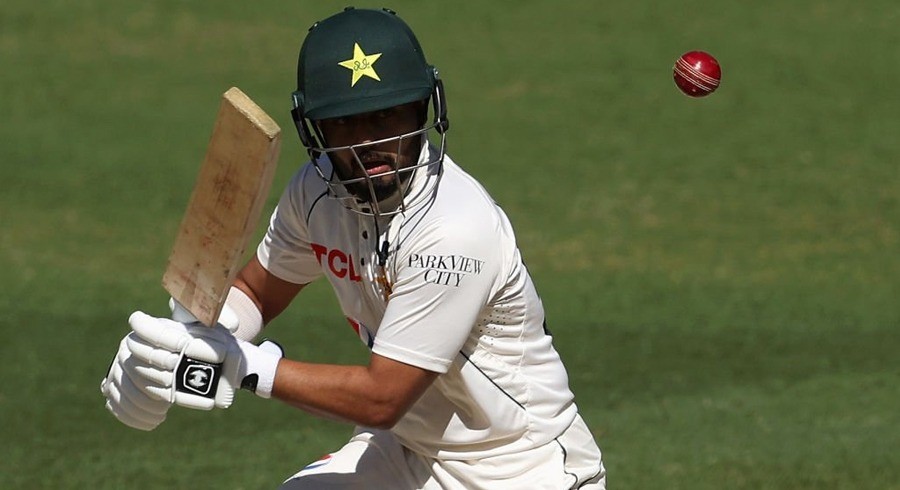 Saud Shakeel stars on day one of practice match against Victoria XI