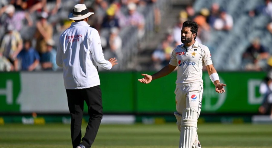 WATCH: Controversial dismissal of Mohammad Rizwan in Melbourne Test