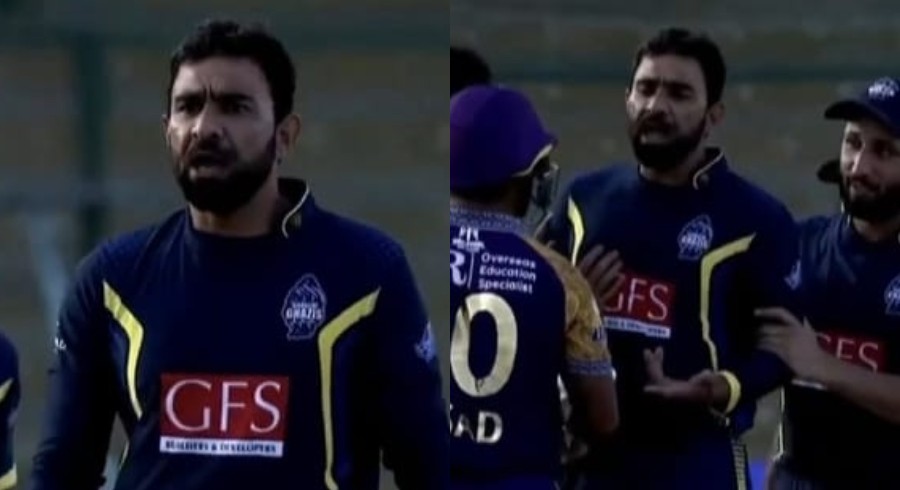 WATCH: Iftikhar and Asad Shafiq's heated exchange takes center stage in SPL