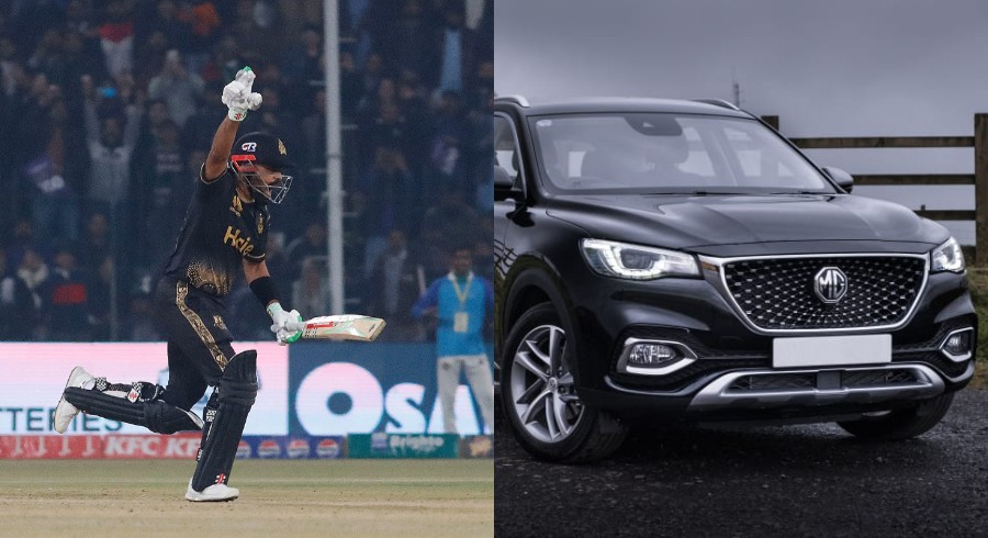 Babar Azam's 11th T20 ton earns him MG car from Peshawar Zalmi owner