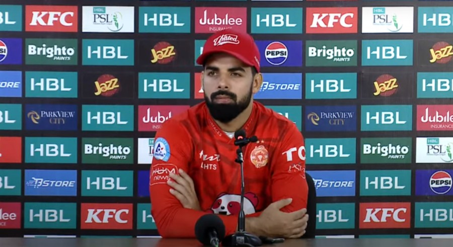 Shadab Khan reflects on closely contested PSL final against Multan Sultans