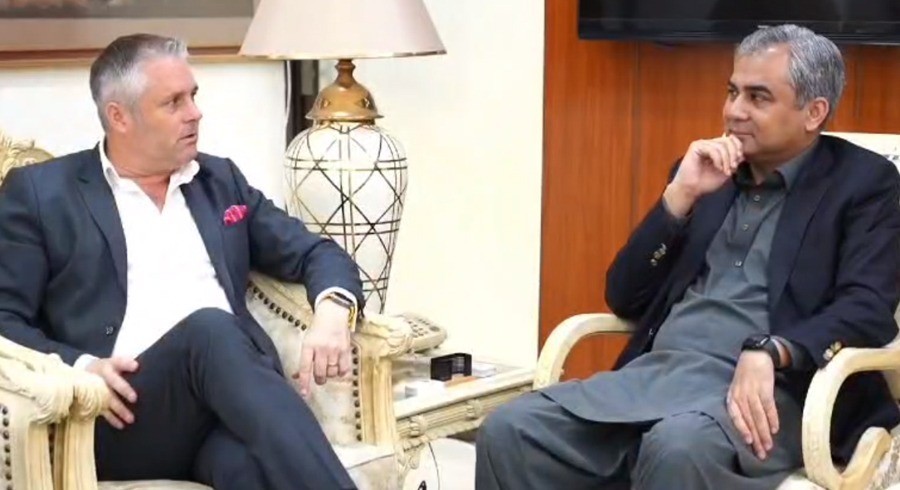 آئی سی سی وفد کی محسن نقوی سے ملاقات، چیمپئنزٹرافی کے انتظامات پراظہارِاطمینان