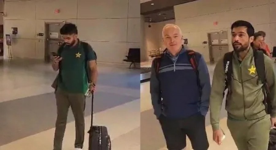 Pakistan cricket team lands in USA for ICC T20 World Cup 2024