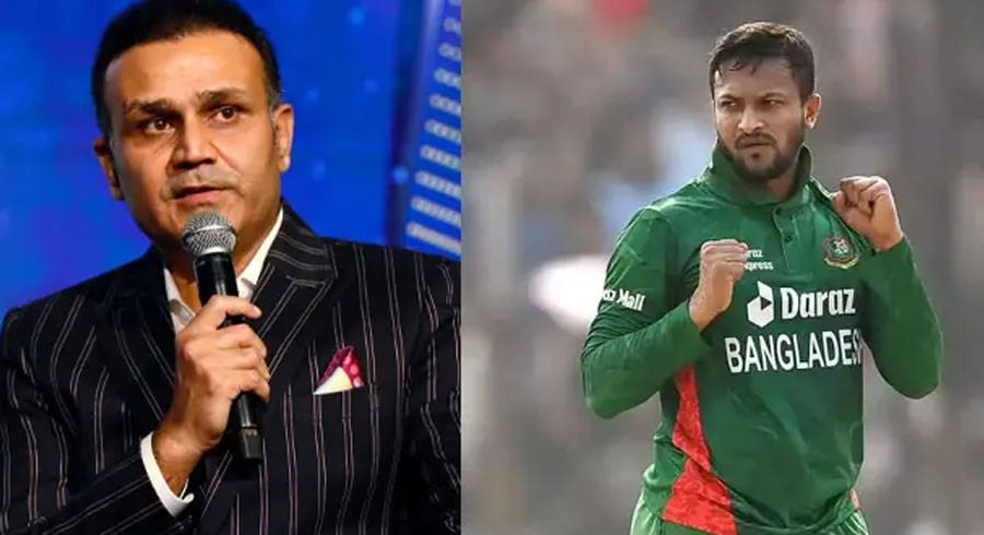 T20 World Cup 2024: Shakib al Hasan fires back at Virender Sehwag's remarks