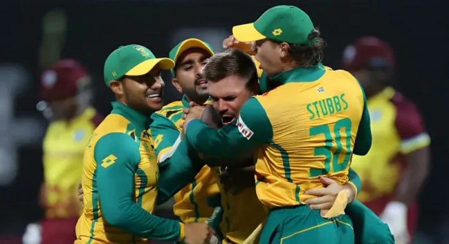 South Africa sets T20 World Cup record after victory over West Indies