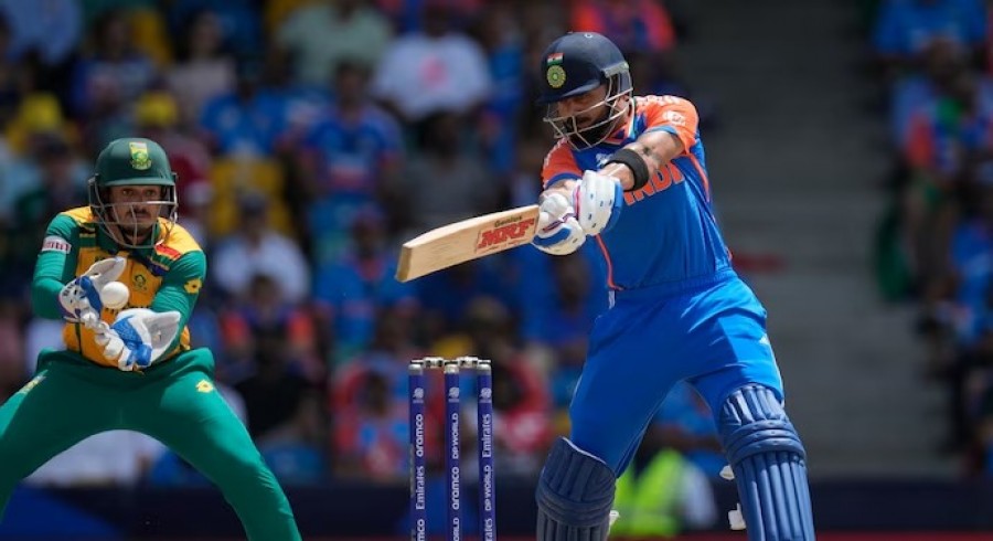 Virat Kohli equals Babar Azam’s record with fifty in T20 World Cup final