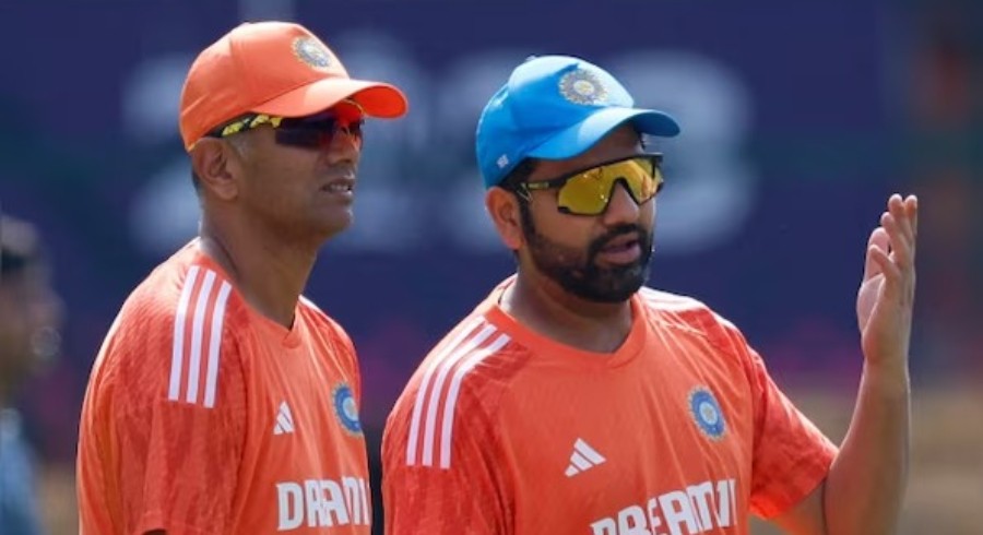 Rahul Dravid expresses gratitude to Rohit Sharma as his tenure ends
