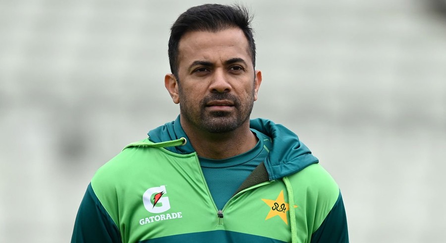 Wahab Riaz reacts after his removal from PCB selection committee