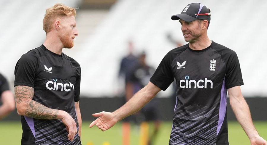 James Anderson joins England team ahead of second West Indies Test