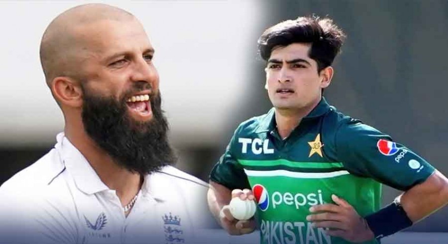 Moeen Ali disappointed over Naseem Shah's absence from The Hundred