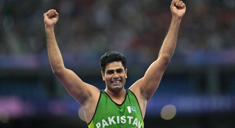 WATCH: Pakistan cricketers react to Arshad Nadeem's historic Gold Medal win at 2024 Paris Olympics