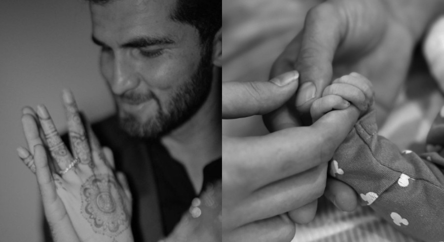 WATCH: Shaheen Afridi shares adorable first photo with newborn son
