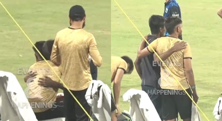 WATCH: Fan breaks through security barriers to meet Babar Azam during practice session