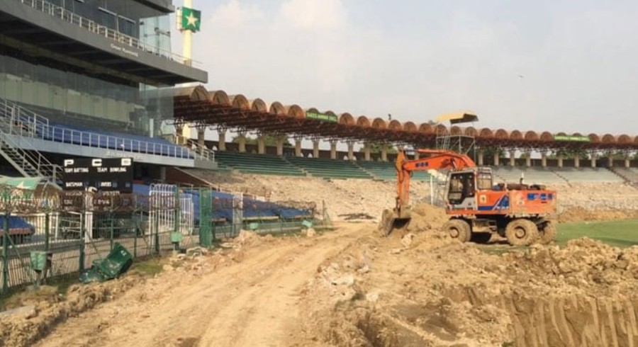 Champions Trophy 2025: Gaddafi Stadium's enclosures demolition work begins