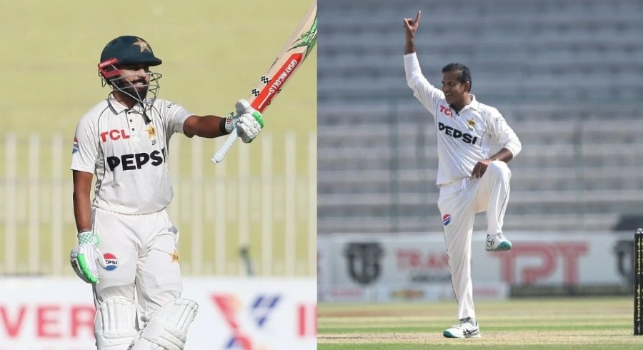 Saud Shakeel, Noman Ali make it to top ten in ICC Test Rankings