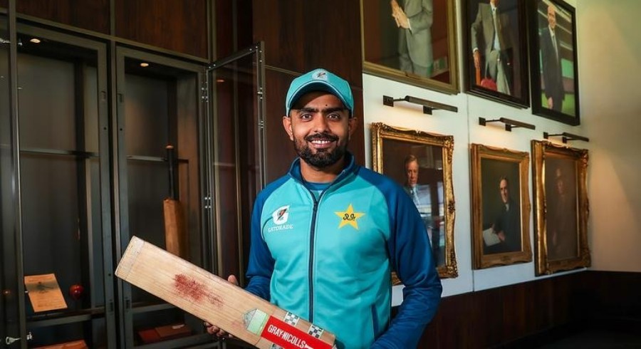 Babar Azam’s bat to be displayed in MCG’s Long Room