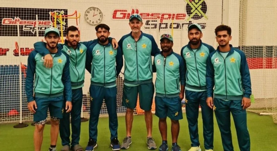 PAK vs AUS: Pakistan cricketers visit Jason Gillespie's academy in Australia