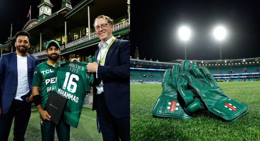 PAK vs AUS: Mohammad Rizwan donates wicket-keeping gloves and shirt to SCG museum