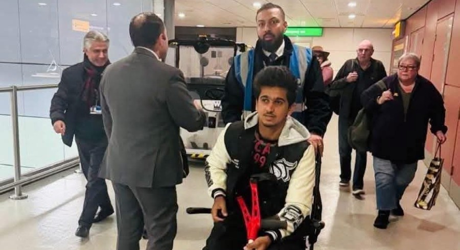 Saim Ayub completes first medical check-up in London