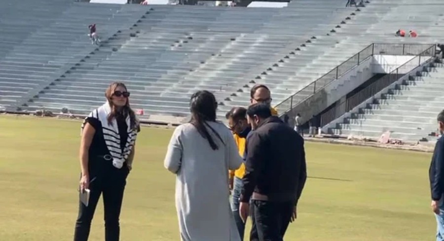 ICC delegation inspects Gaddafi Stadium for Champions Trophy 2025