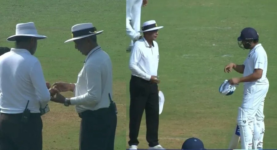 Rohit Sharma involved in controversial incident during Ranji Trophy match