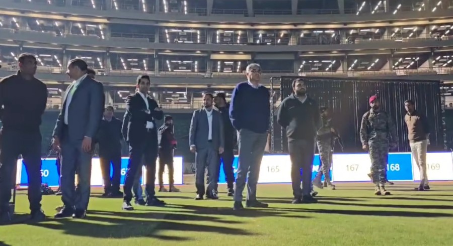 PCB chief inspects arrangements at Gaddafi Stadium ahead of inauguration