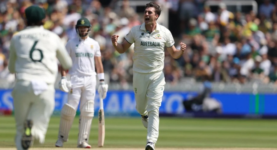 Who dominated batting and bowling charts in WTC 2023–2025