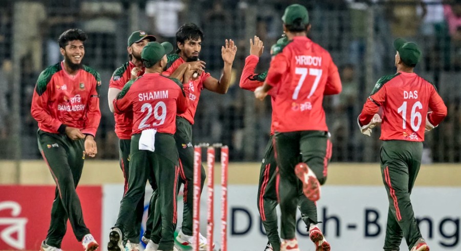 Bangladesh survive Faheem’s heroics to claim first T20I series win over Pakistan