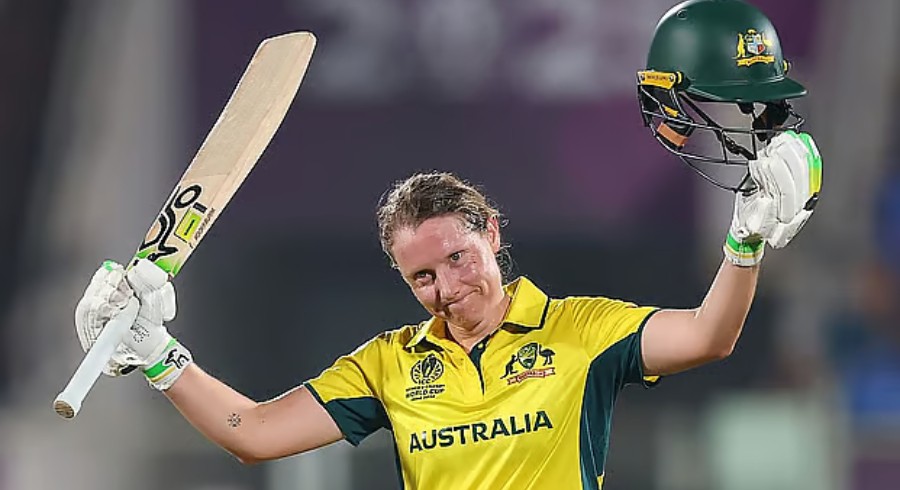 Healy's heroics power Australia to record-breaking chase against India