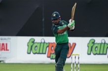 LIVE: Babar leads Pakistan's rescue in chase of 186