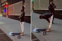 محمد رضوان کی امریکا میں سڑک پر نماز پڑھنے کی ویڈیو وائرل