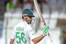 Babar Azam moves up in ICC Test batsmen rankings